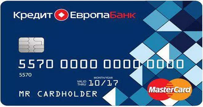 Кредитная карта Card Credit Plus Кредит Европа Банк